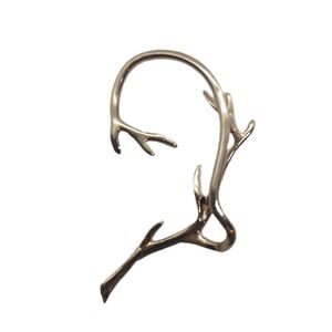 Gold Toned Antler Ear Crawler‎ Climber Right-Ear SKUJ057
